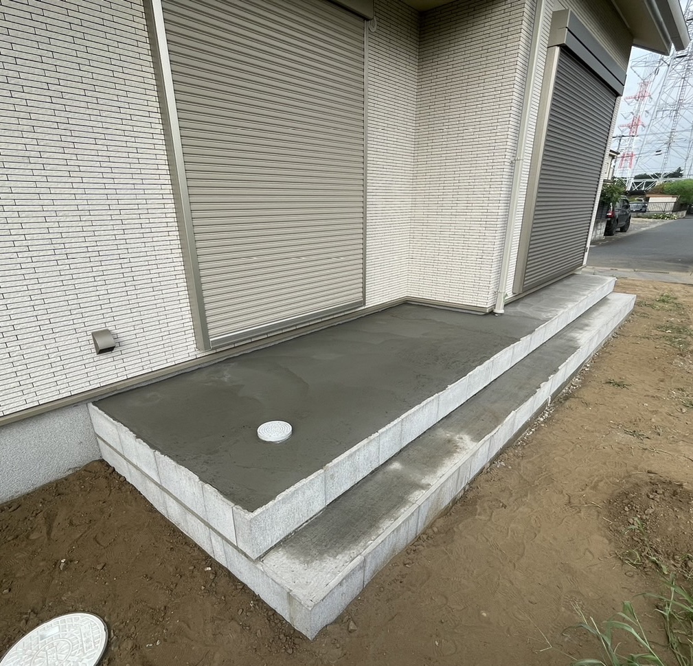 上尾市にてタイル工事を行いました。